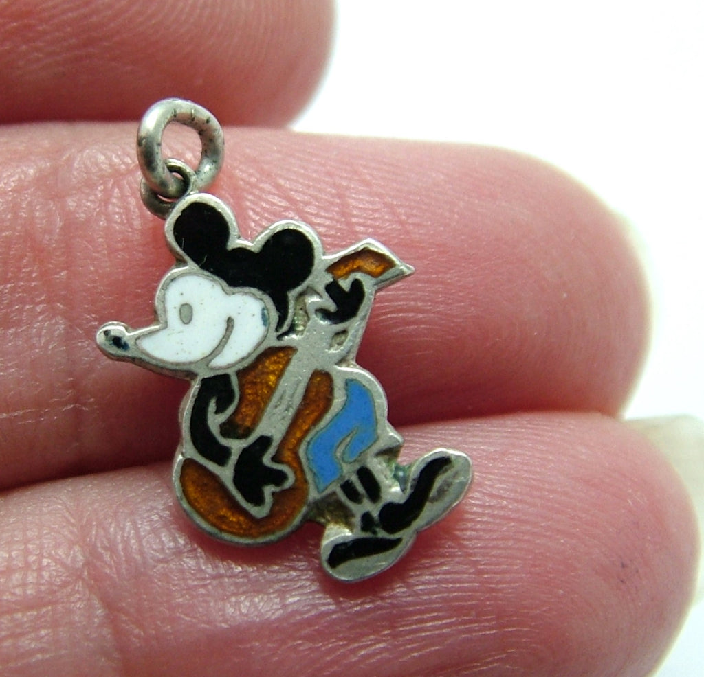 Mickey Mouse Enamel Keychain