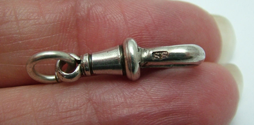 Sterling Silver Dog Clip Clasp