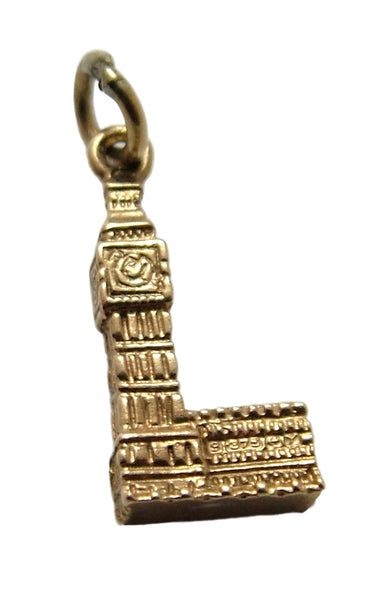 Vintage 1970's Solid 9ct Gold Big Ben London Charm HM 1973 Gold Charm - Sandy's Vintage Charms