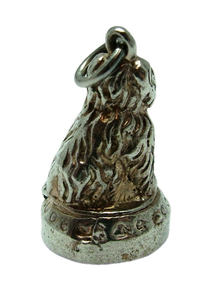 Vintage 1970's Silver Dog Charm of Greyfriar’s Bobby Silver Charm - Sandy's Vintage Charms